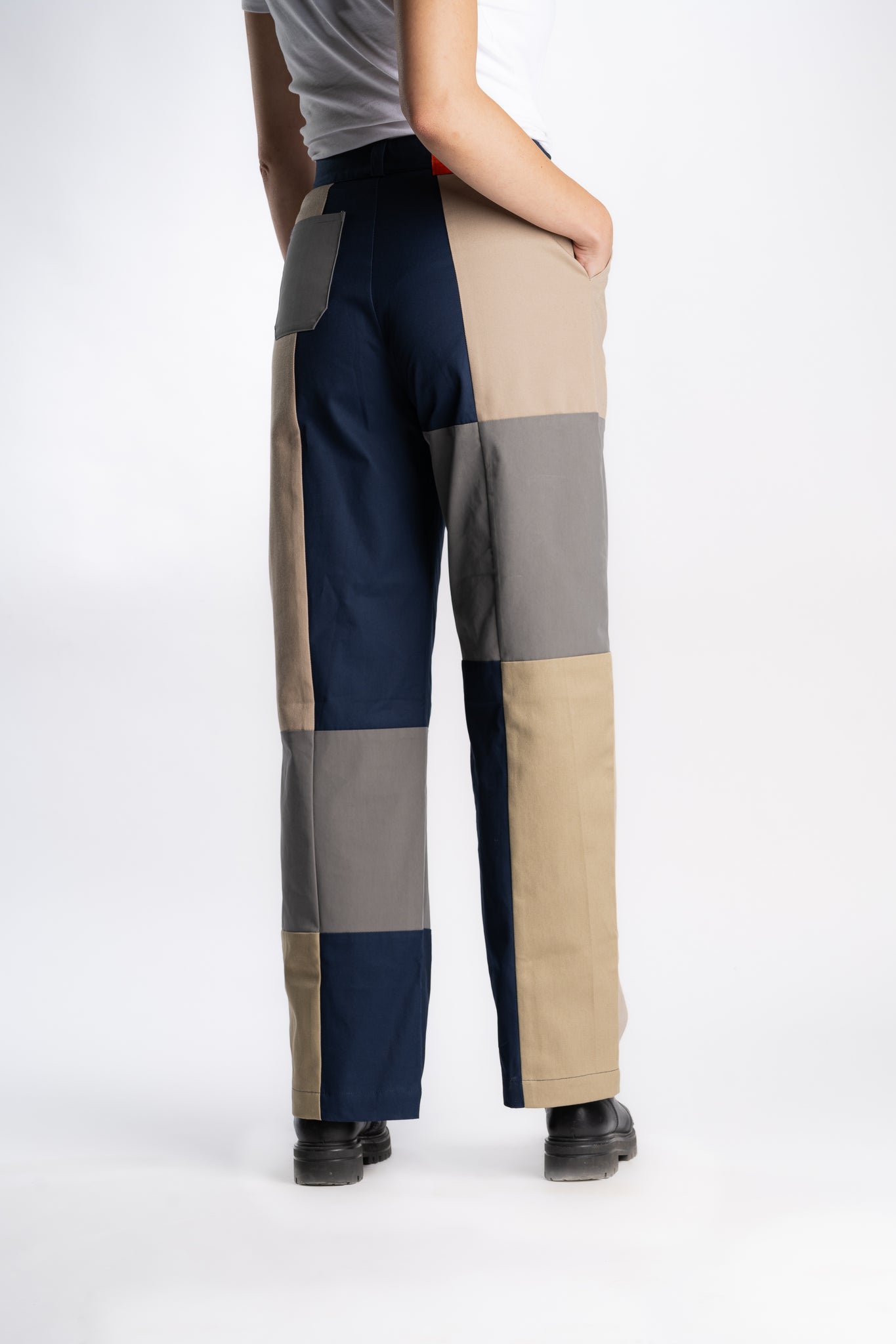 Pantalon de travail Patchwork "Triptyque"